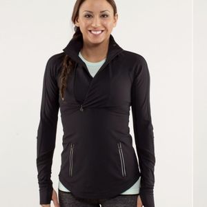 Lululemon Run: Reflect Pullover Black